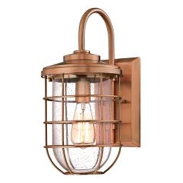 Supershine 1 Light Ferry Outdoor Wall Fixture - Washed Copper SU2690032